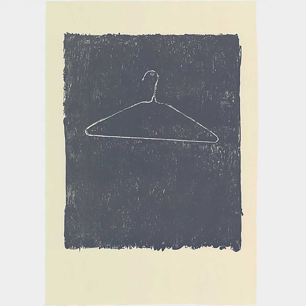 Jasper Johns, ‘Coat Hanger II’, 1975, Print, Offset lithograph (facsimile), Universal Limited Art Editions, 