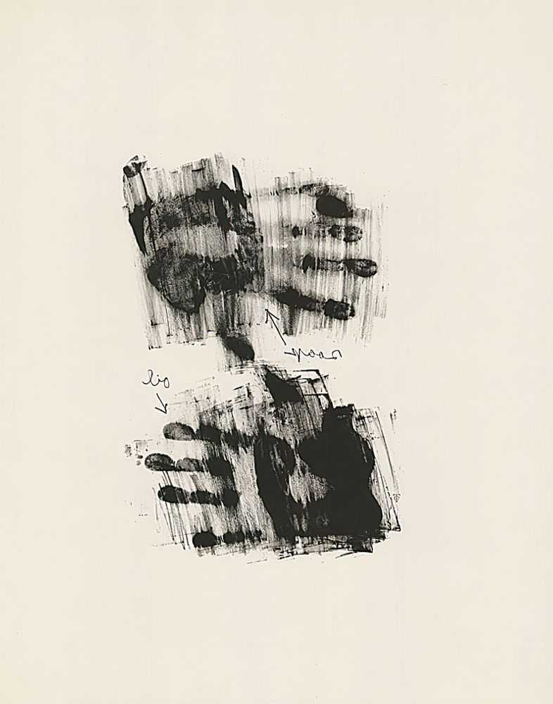 Jasper Johns, ‘Hand’, 1975, Print, Offset lithograph (facsimile), Universal Limited Art Editions, 