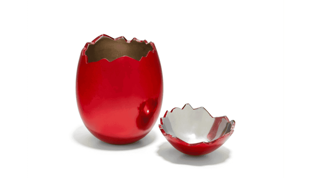 Jeff Koons, ‘Cracked Egg’, 2008, Sculpture, Anodized aluminum, null, 