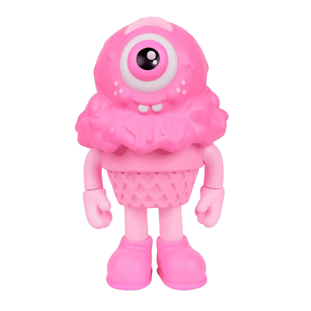 Buff Monster, ‘Mister Melty Vinyl Figure’, 2022, Collectible, Rotocast version of his signature ice cream character in 10″ vinyl art toy form., null, 