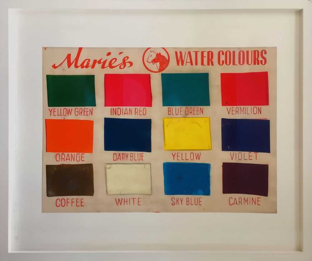 Peter Blake, ‘Marie's Watercolours’, 2012, Print, Fine art screen print, CCA Galleries, Numbered