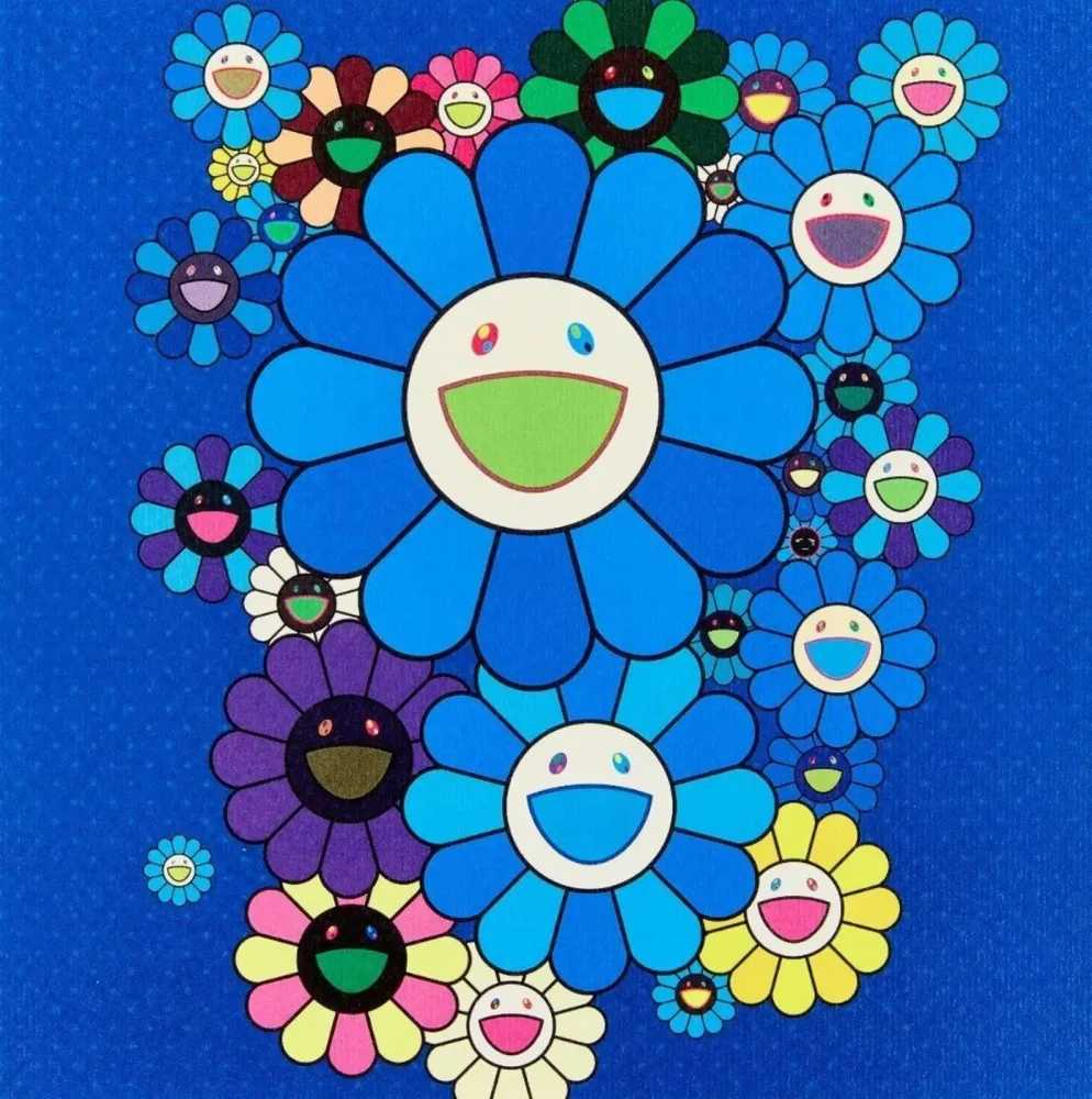 Takashi Murakami, ‘Blue Velvet’, 2016, Print, Poster, null, Numbered