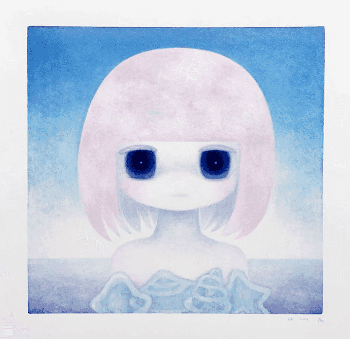 ob, ‘Seashore’, 2022, Print, Archival Pigment Print + Silkscreen, null, Numbered, Dated