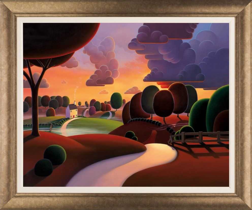 Paul Corfield, ‘Morning's Misty Veil’, 2015, Print, Fine Art Print, Castle Fine Art, Framed