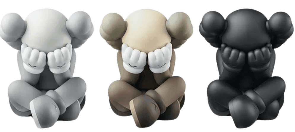 Kaws, ‘Separated (Set of 3)’, 2021, Sculpture, Painted cast vinyl, Brooklyn Museum, 