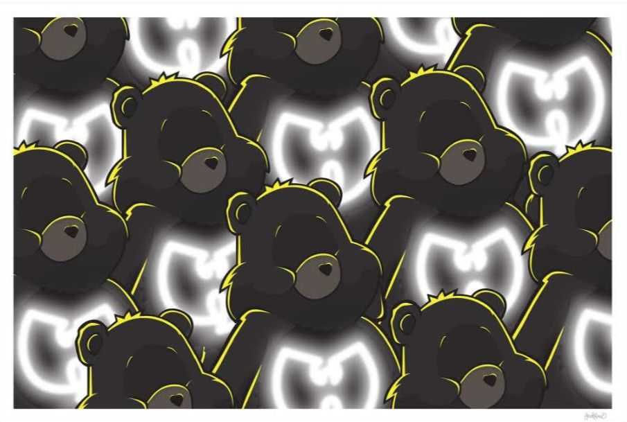 Jerkface, ‘Glow Bears’, 2025, Print, Archival pigment print on paper, null, Numbered