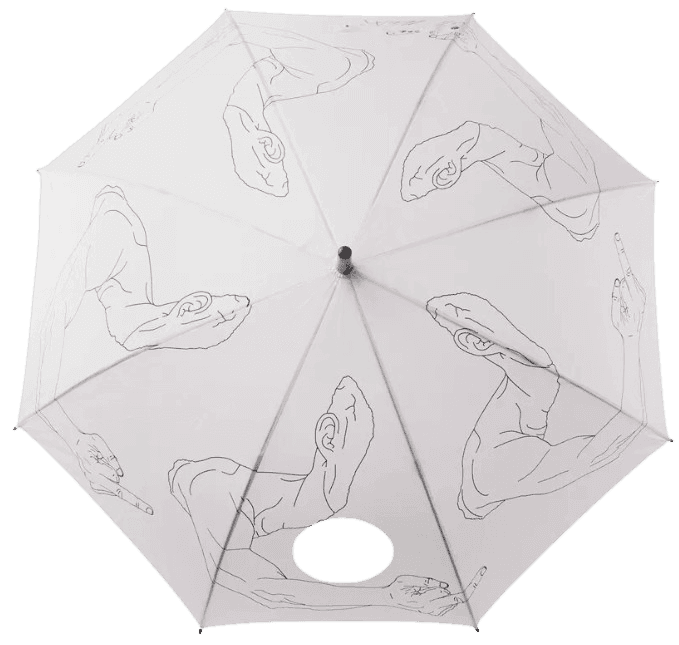 Artwork - Umbrella - White