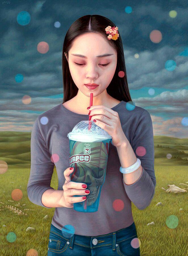 Artwork - Contemplation (Slurpee)