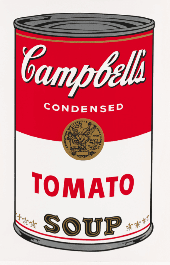 Artwork - Campbell's Soup Can (Tomato) (FS II.4A)