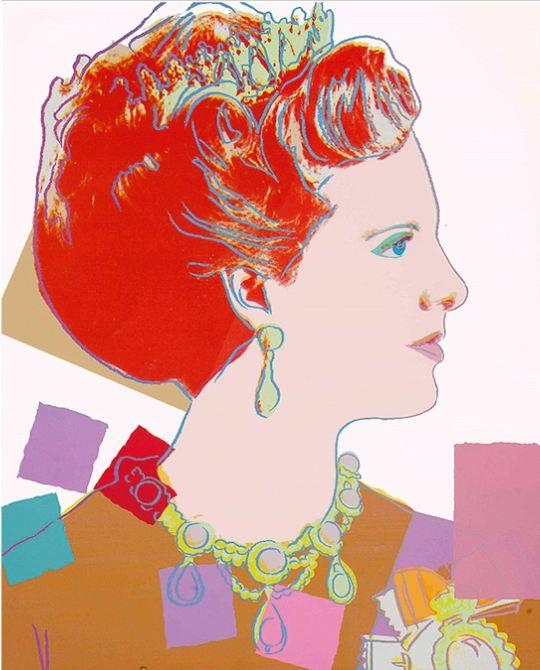 Artwork - Queen Margrethe II of Denmark (FS II.344)