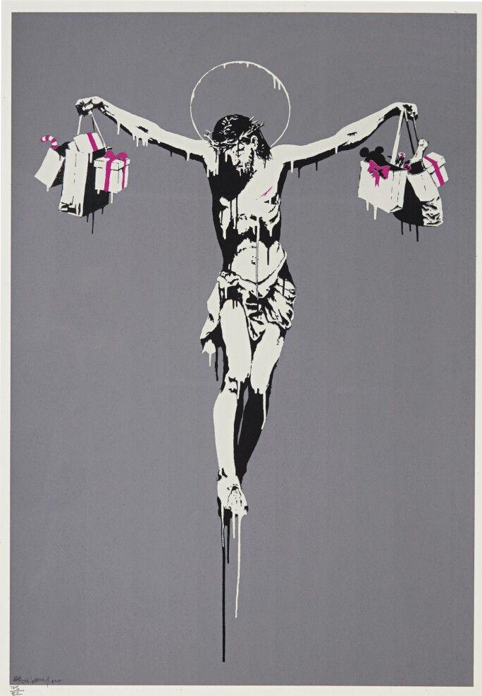 Artwork - Christ With Shopping Bags