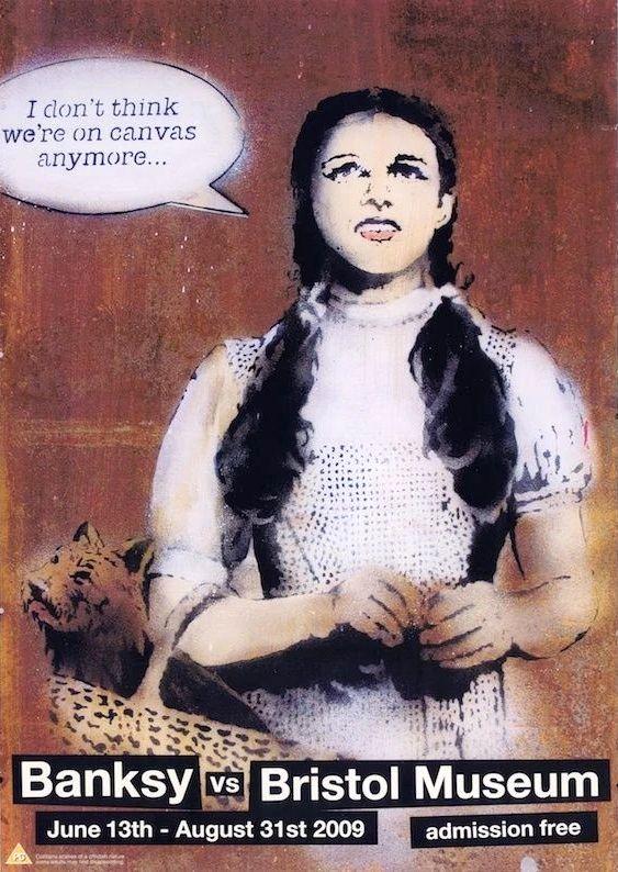 Artwork - Dorothy (Banksy vs Bristol Museum)
