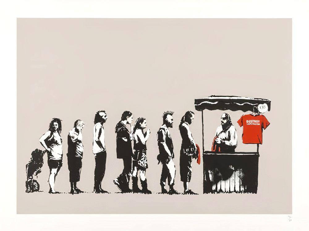 Artwork - Festival (Destroy Capitalism) (Unsigned)