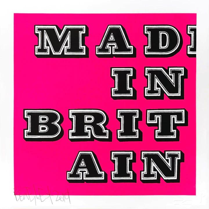 Artwork - Mad In Britain (Fluro Pink)