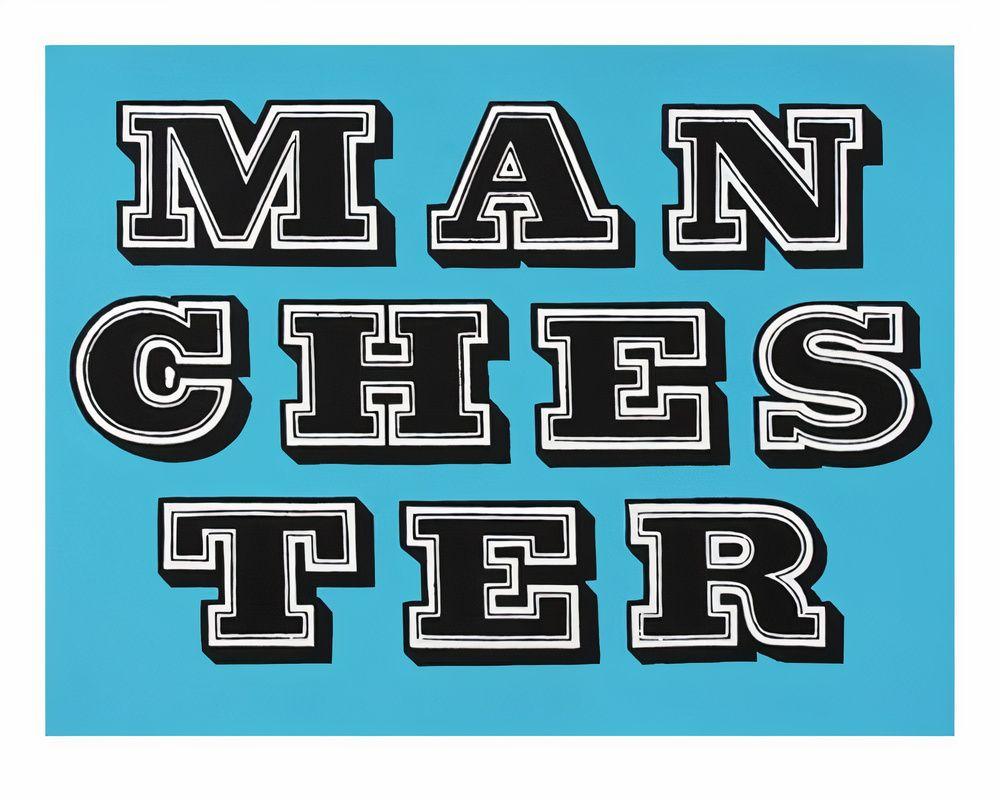 Artwork - Manchester (Blue)
