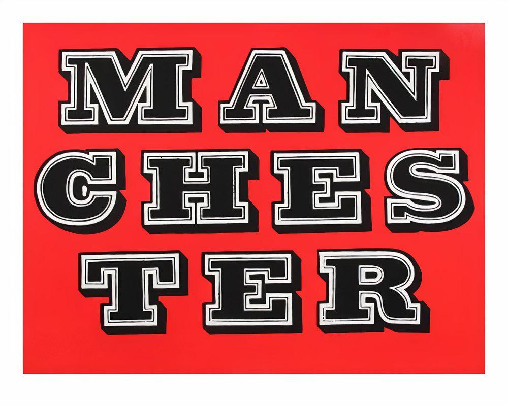 Artwork - Manchester (Red)