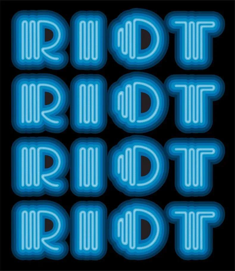 Artwork - Riot (Blue)