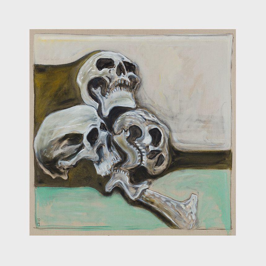 Artwork - Skulls with femur