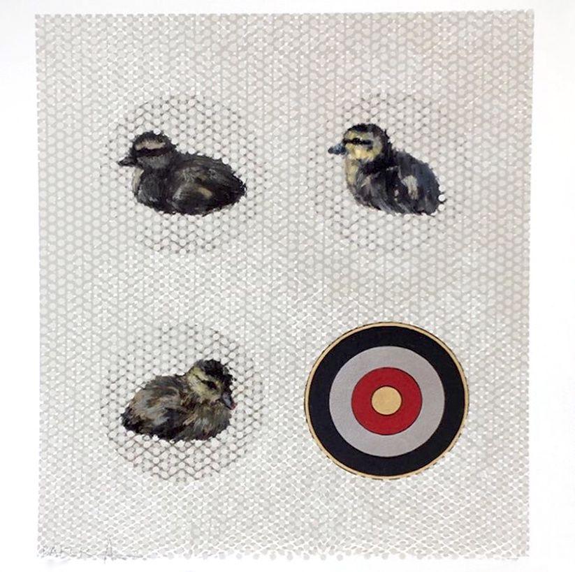 Artwork - Sitting Ducks (Gold)