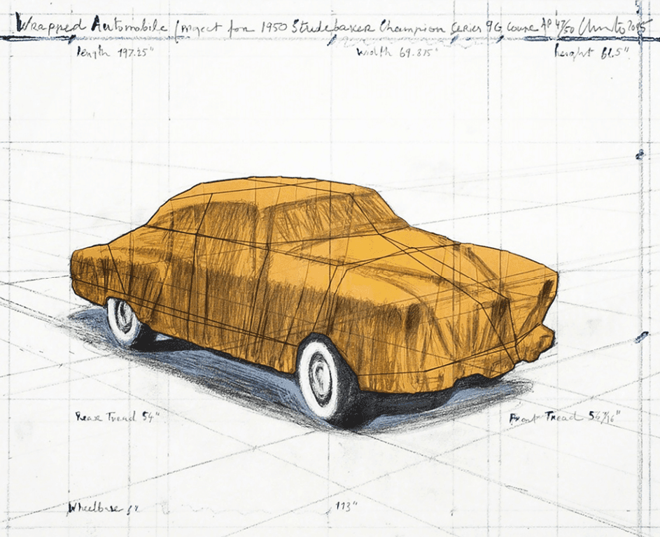 Artwork - Wrapped Studebaker