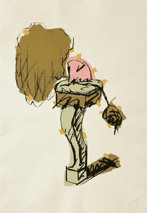 Artwork - Perfume Atomizer, On a Chair Leg