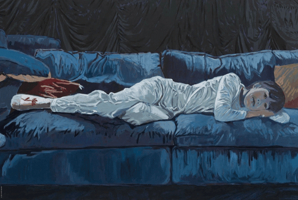 Artwork - Self-Portrait Under the Moonlight