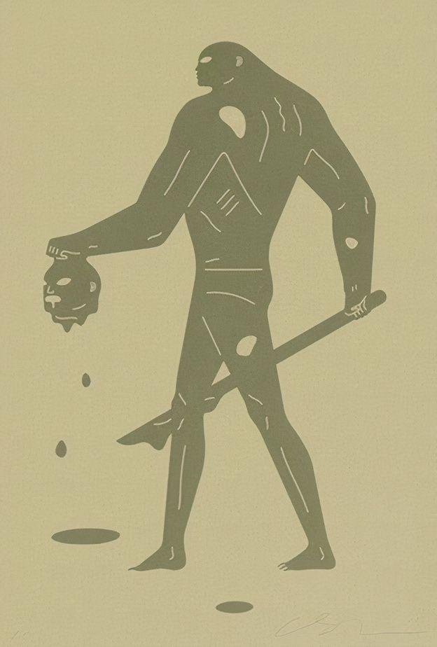 Artwork - Headless Man (Gold & Gold)