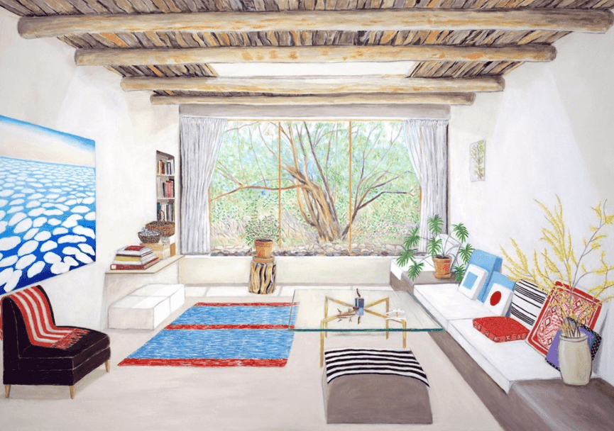 Artwork - Georgia O'Keeffe's Home