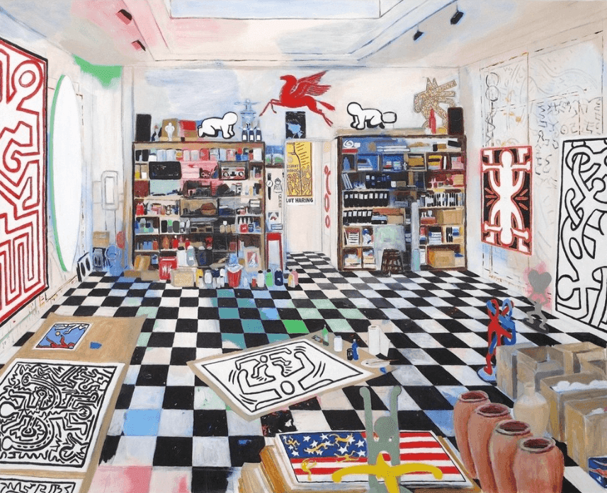 Artwork - Keith Haring's Studio