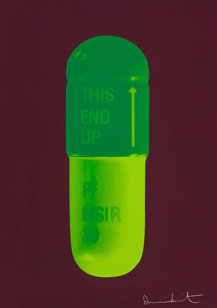 Artwork - The Cure (Chocolate / Emerald Green / Lime Green)