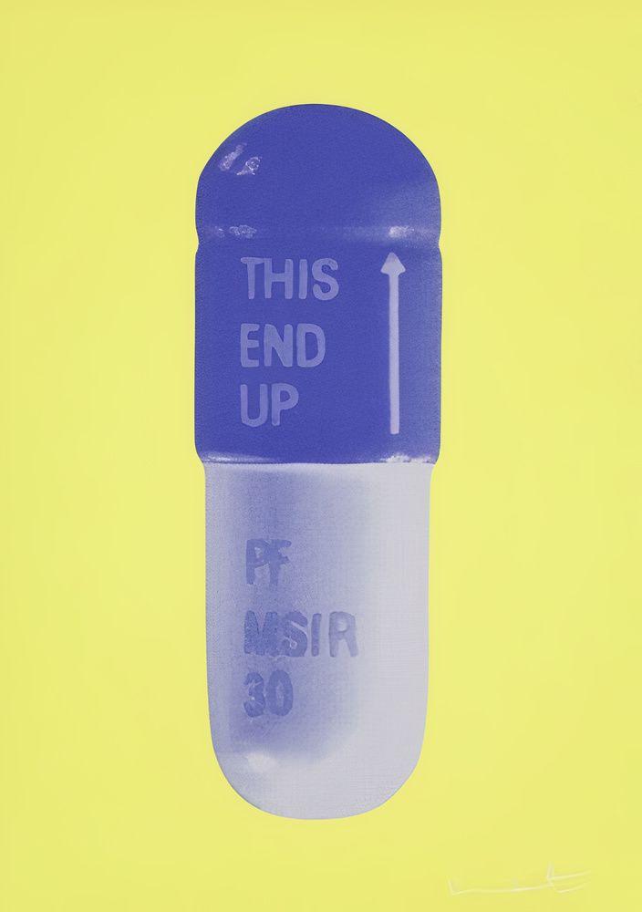 Artwork - The Cure (Neon Yellow / French Lilac / Amethyst)