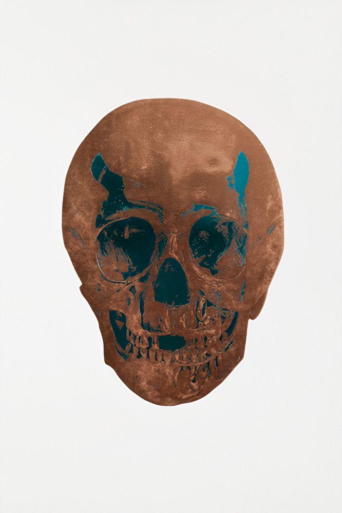 Artwork - The Dead (Panama Copper Turquoise Skull)