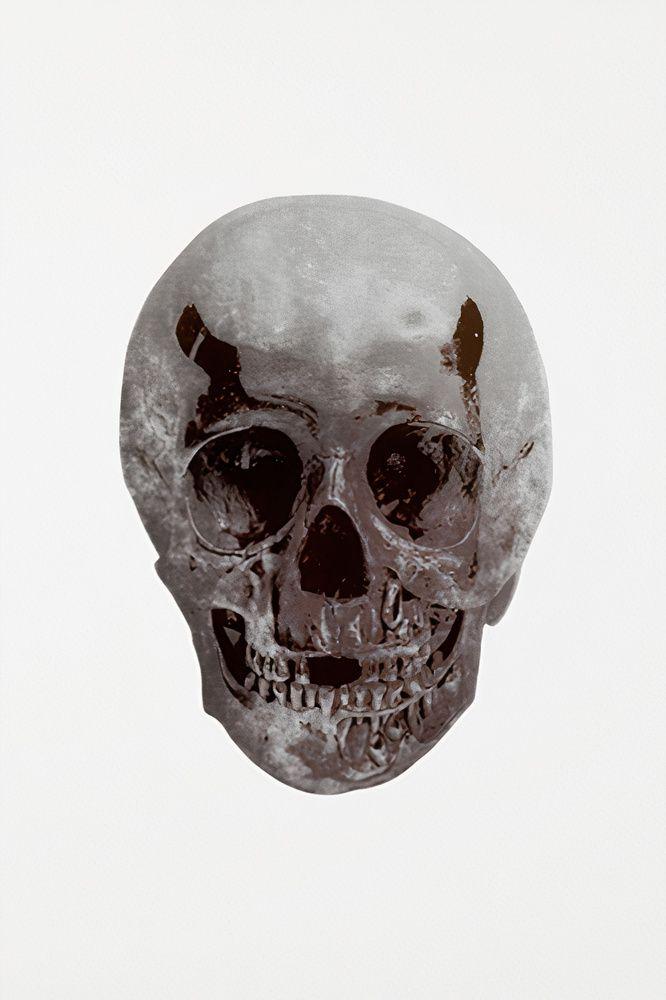 Artwork - The Dead (Silver Gloss Gunmetal Skull)