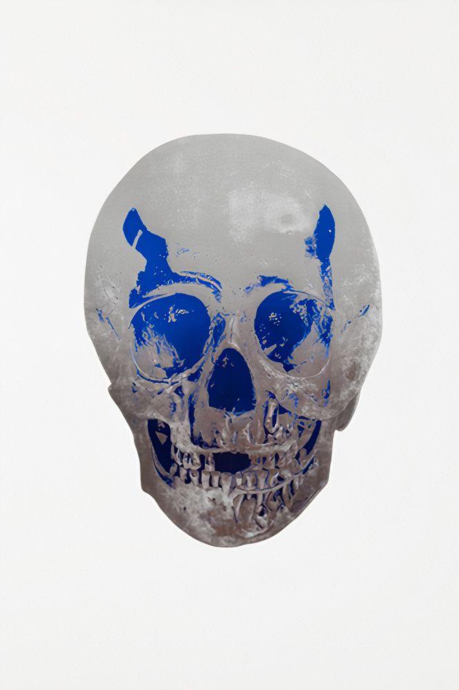 Artwork - The Dead (Silver Gloss Westminster Blue Skull)
