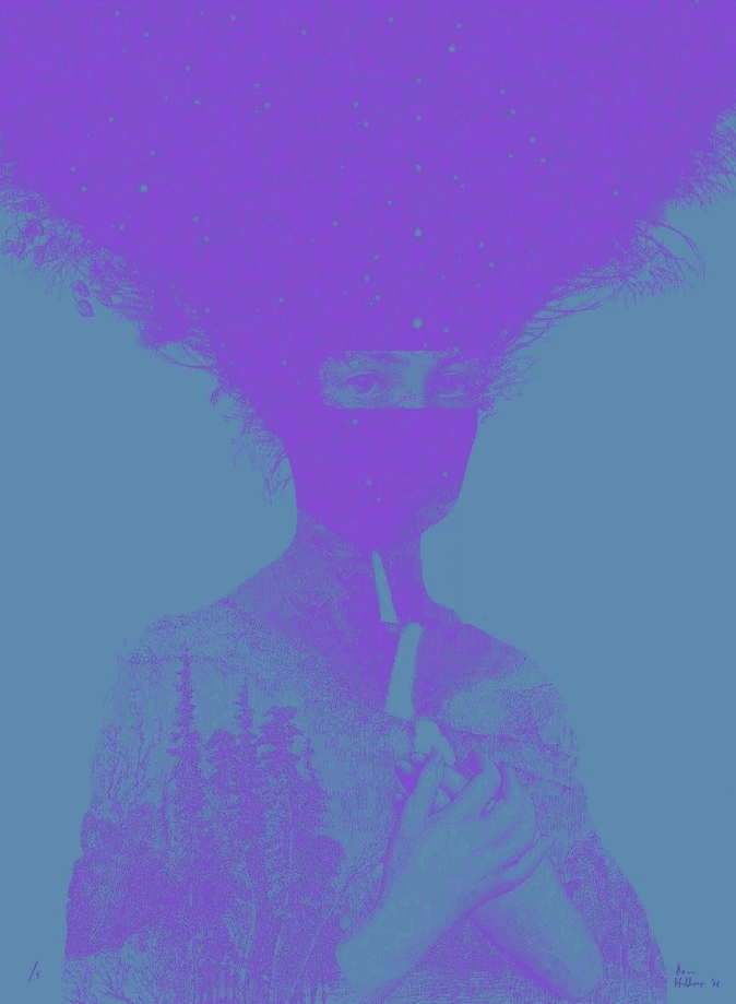 Artwork - Pachamama, Purple Colourway