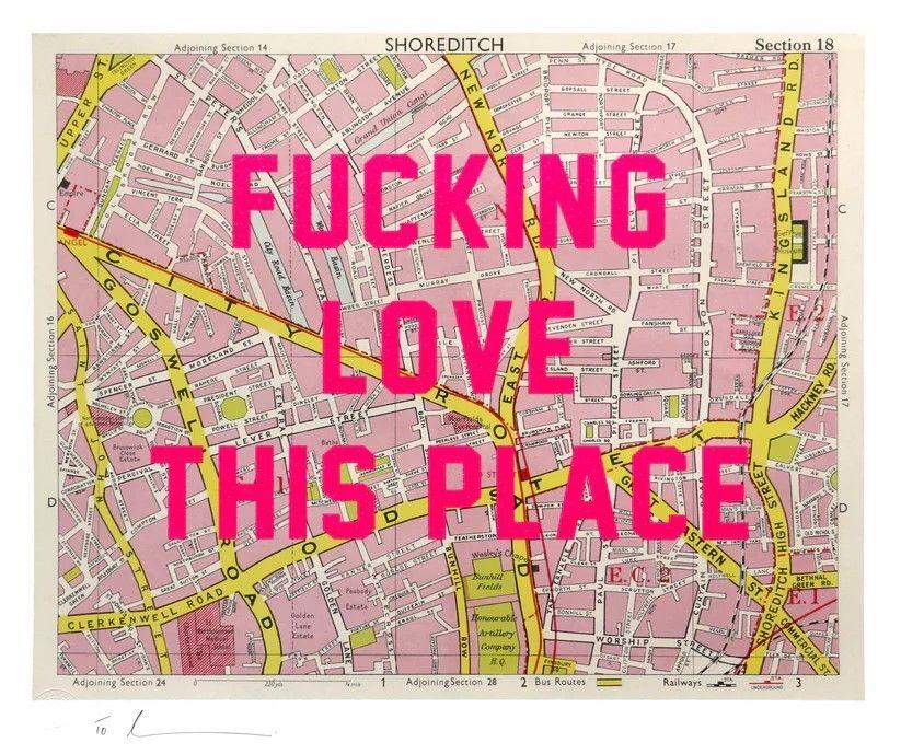 Artwork - Fucking Love This Place - Shoreditch