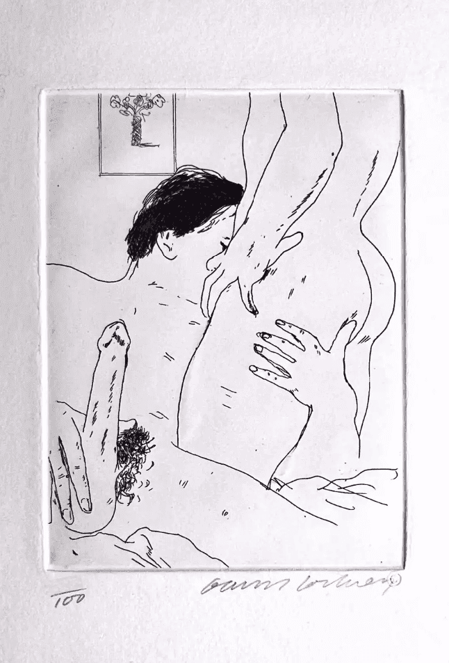 Artwork - An Erotic Etching