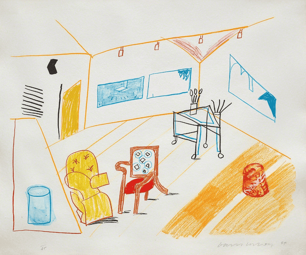 Artwork - Conversation In The Studio