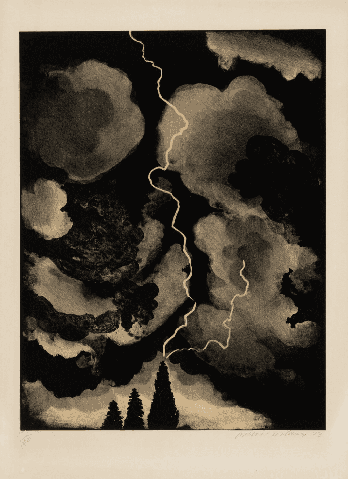 Artwork - Study Of Lightning Medium