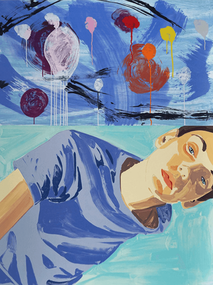 Artwork - Claudia, Teal