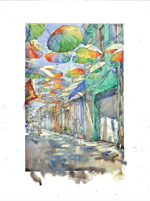 Artwork - Calle De Sombrillas