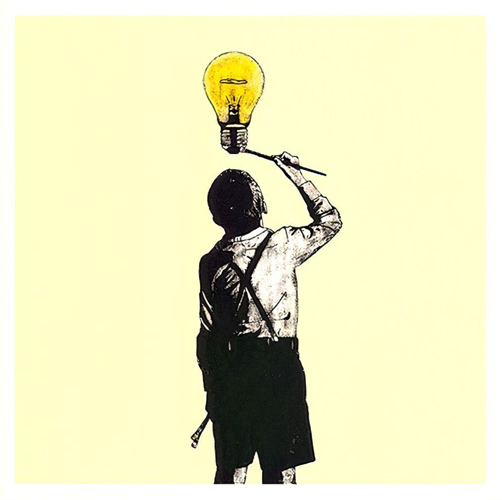 Artwork - Idea Painter (Yellow)