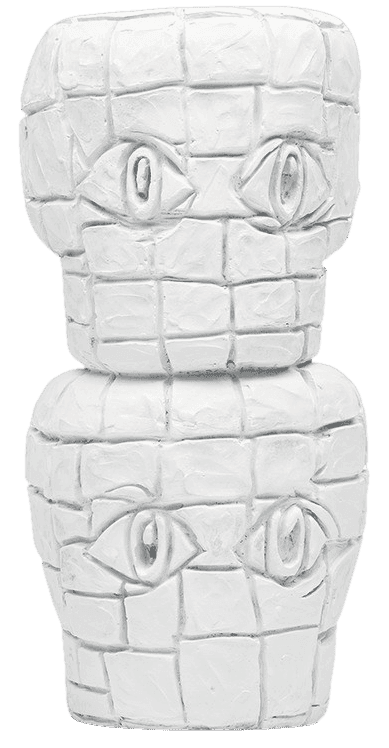 Artwork - Blockhead Stack (White)