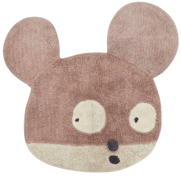 Artwork - Woolable Rug Miss Mighty Mouse