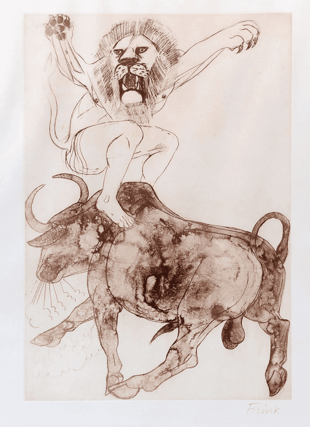 Artwork - Heracles and the Lion Mask