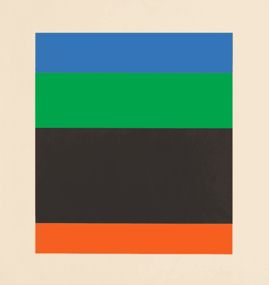Artwork - Blue Green Black Red