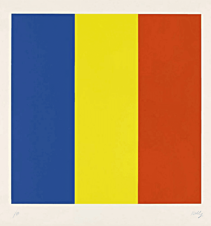 Artwork - Blue Yellow Red III
