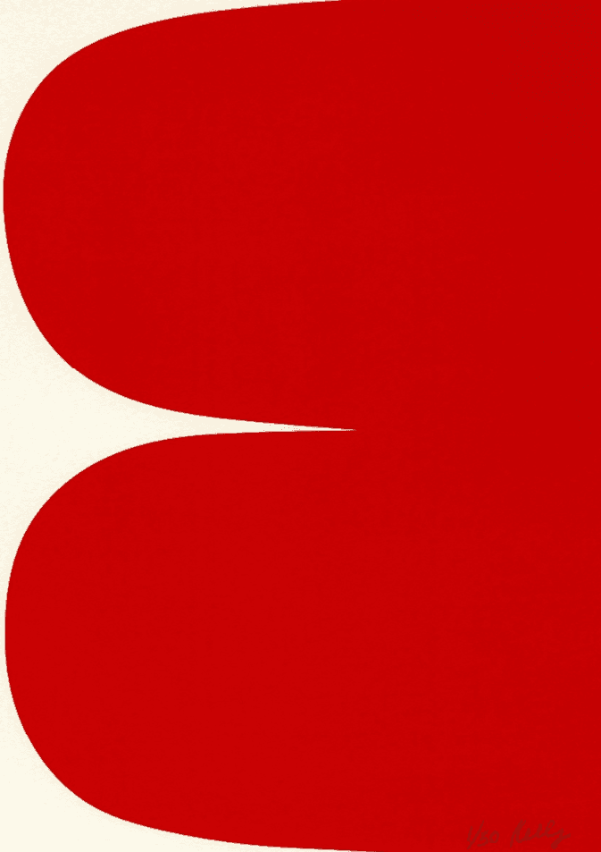 Artwork - Red Curves V