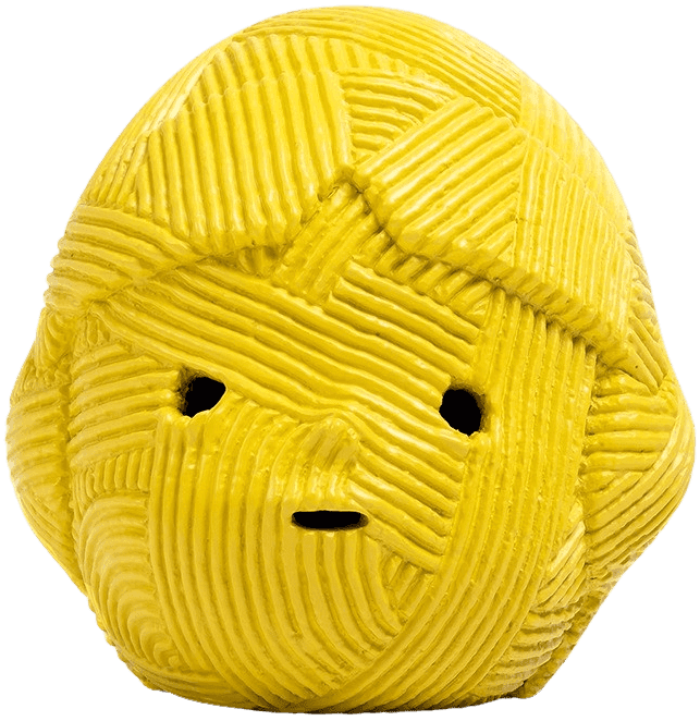 Artwork - Hero Head (Bright Yellow)
