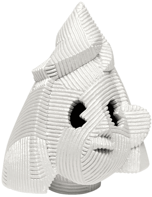 Artwork - Sankaku Face (White Pearl)